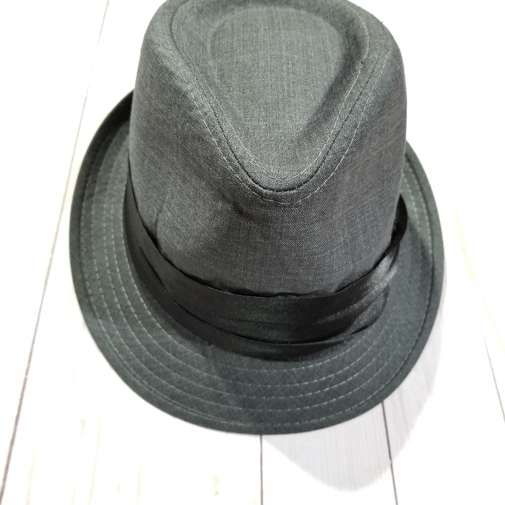 Kenny K Grey Fedora Hat Size XS